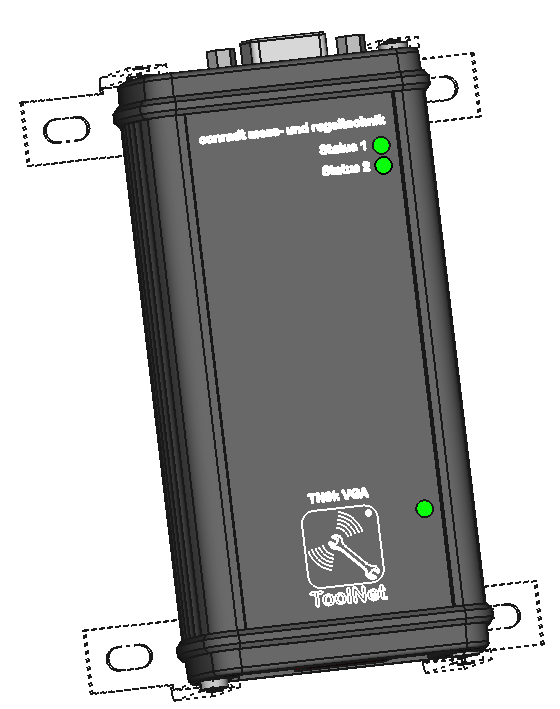 TN9000-VGA: stellt aufwändigere Informationen auf VGA-Monitor dar.